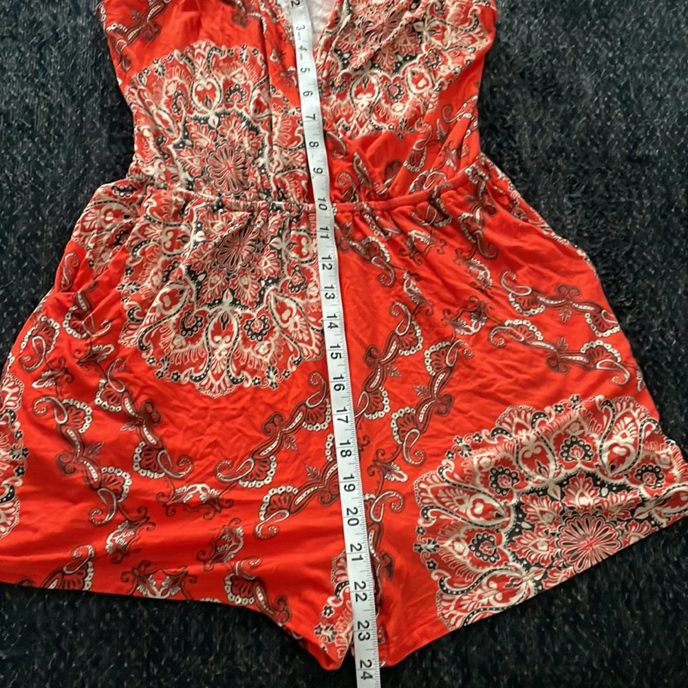 🧡ORANGE ROMPER🧡 - Picture 10 of 13